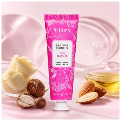 Vitry Les Eaux Mémoires Crema Mani Rose Baiser 30 ml