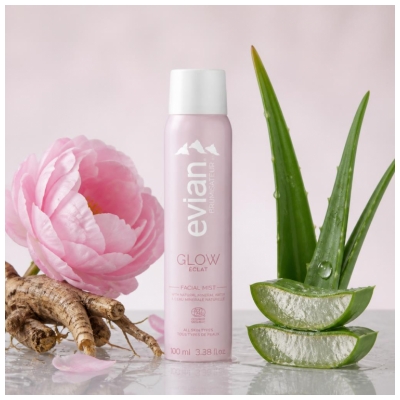Evian Spray Viso Splendore Bio 100 ml