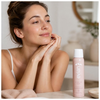 Evian Brumă de Față Calmantă Bio 100 ml