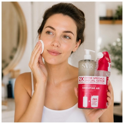 SVR Sensifine AR Eau Micellaire 400 ml + Eau Micellaire Éco-Recharge 400 ml