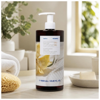 Korres Gel Douche Gardenia Grec 1 L