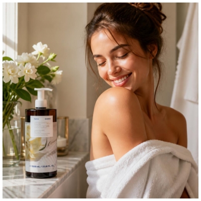 Korres Gel Douche Gardenia Grec 1 L