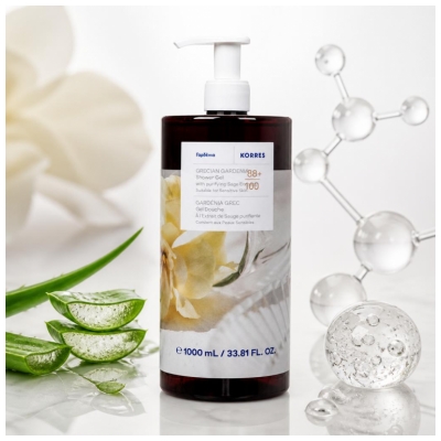 Korres Gel Douche Gardenia Grec 1 L
