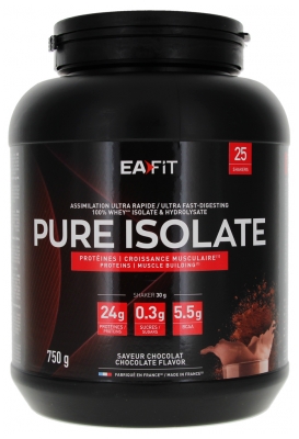 Eafit Pure Isolate 750 g - Skonis: Šokoladas