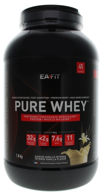 Eafit Pure Whey 1,8 kg - Smak: Intensywna wanilia