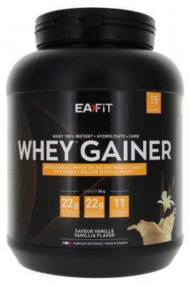 Eafit muskuļu masas sūkalu gainer 750 g