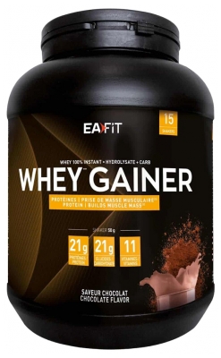 Eafit Raumenų Statybos Išrūgų Masės Augintojas 750 g - Skonis: Šokoladas