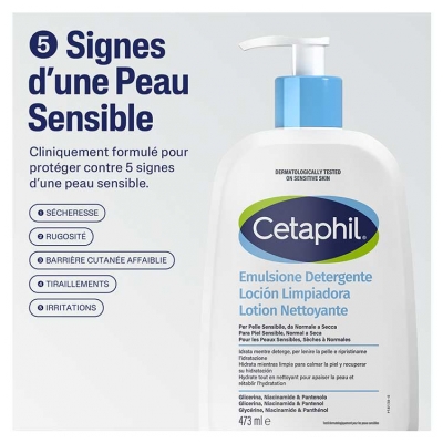 Cetaphil Lotion Nettoyante 470 ml