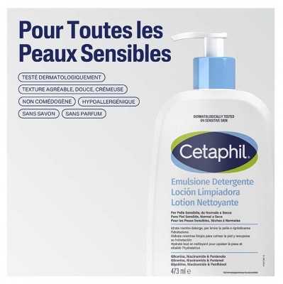 Cetaphil Lotion Nettoyante 470 ml