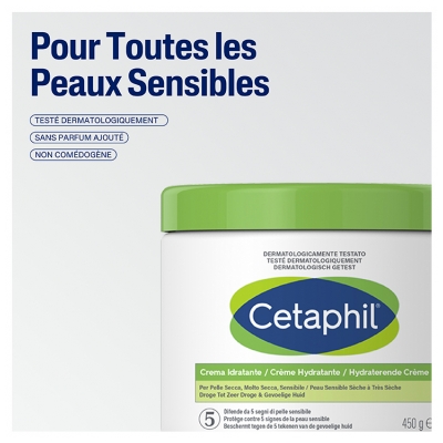 „Cetaphil“ drėkinamasis kremas 450 g