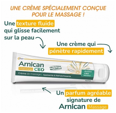 Arnican Crème de Massage CBD 60 g