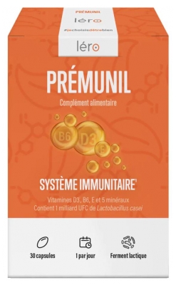 Léro Prémunil 30 Cápsulas (a consumir de preferência antes de 30/09/2026)