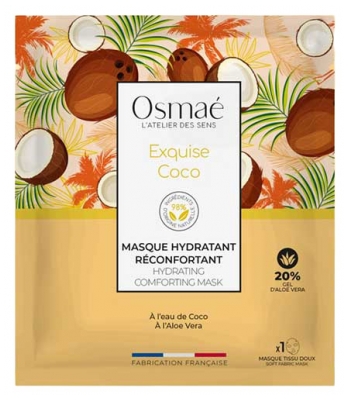 Osmaé mitrinoša un nomierinoša maska Exquise Coco 25 g