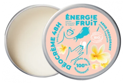 Energy Fruit 48H Deocrème Organic Monoï Fragancia 45 g