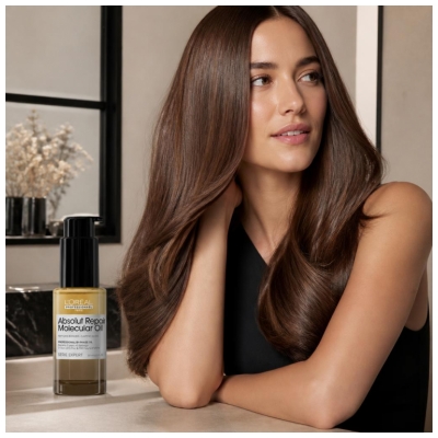 L'Oréal Professionnel Absolut Repair Molecular Huile Bi-Phase Réparatrice 30 ml