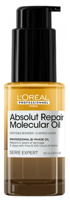 L'Oréal Professionnel Absolut Repair Molecular Óleo Bifásico Reparador 30 ml