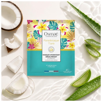 Osmaé Maschera Idratante Dissetante Paradisiaca Tiaré 25 g