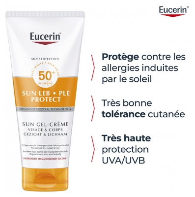 Eucerin Sun Protection Leb Protect Sun Gel-Crème SPF50+ 150 ml