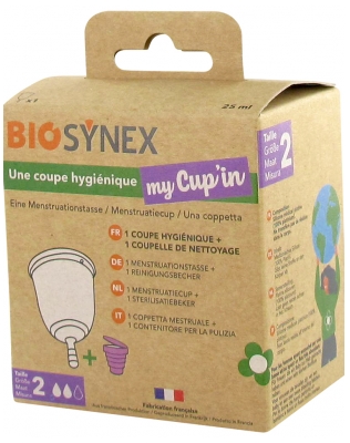 Biosynex Mein Cup'in Coupe Hygiénique Taille 2