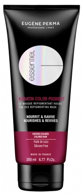 Eugène Perma Essentiel Keratin Color Pigment Máscara Repigmentante Vermelha 200 ml