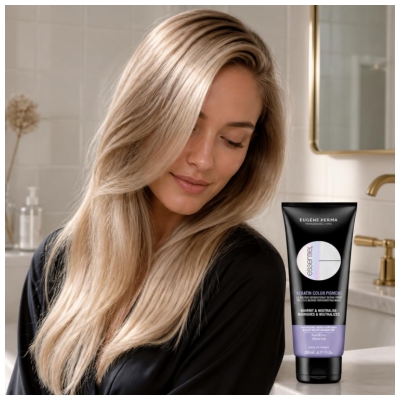 Masca de Re-pigmentare Blond Rece Eugène Perma Essentiel Keratin Color Pigment 200 ml