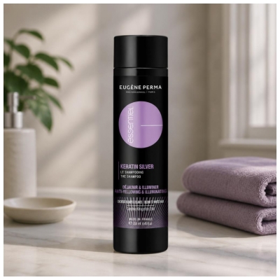 Șamponul Eugène Perma Essentiel Keratin Silver 250 ml