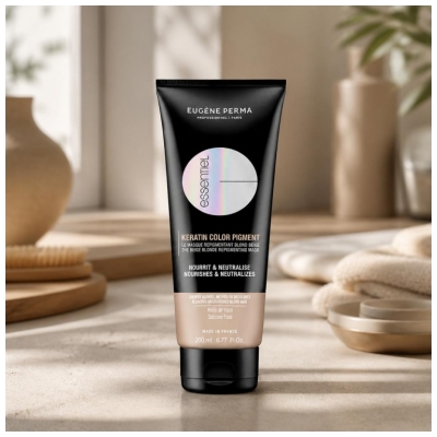 Eugène Perma Essentiel Keratin Color Pigment Genpigmenterende Maske Blond Beige 200 ml