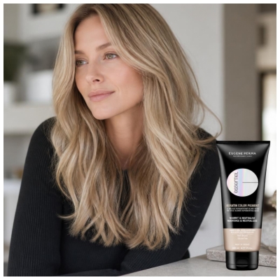 Eugène Perma Essentiel Keratin Color Pigment Genpigmenterende Maske Blond Beige 200 ml