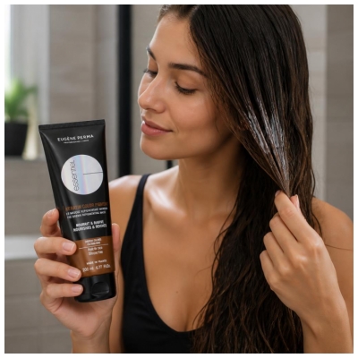 Eugène Perma Essentiel Keratin Color Pigment Máscara Repigmentante Castanho 200 ml