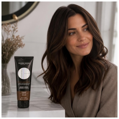 Eugène Perma Essentiel Keratin Color Pigment Máscara Repigmentante Castanho 200 ml