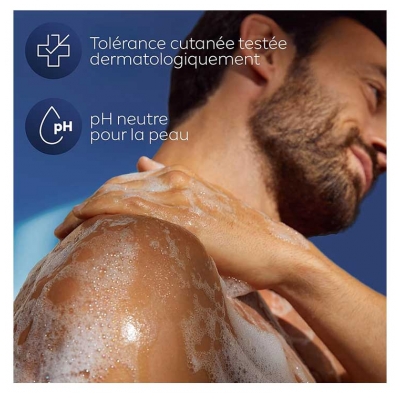 Nivea Men Energy Gel Douche 3en1 Fraicheur 24H Éco-Recharge 500 ml