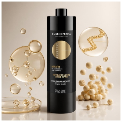 Șamponul Eugène Perma Essentiel Keratin Gold 1000 ml