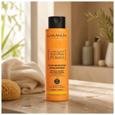 Garancia Ensorcelante Formule Anti-Peau de Croco Huile de Douche Enveloppante 400 ml