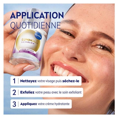 Nivea Cellular Luminous630 Skin Glow Exfoliant Liquide Éclat Immédiat 100 ml