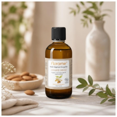 Florame Natives Bio-Süßmandel-Pflanzenöl 100 ml