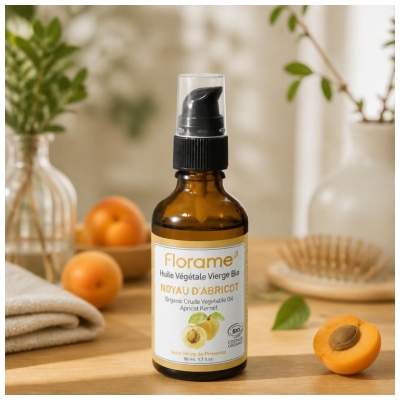 Florame Óleo Vegetal Virgem de Caroço de Damasco Bio 50 ml