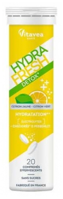 Vitavea HydraFresh Detokss 20 putojošās tabletes