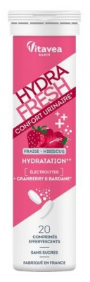 Vitavea HydraFresh Urinvägskomfort 20 brustabletter