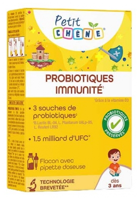 Les 3 Chênes Petit Chêne Probióticos Imunidade 5,5 ml