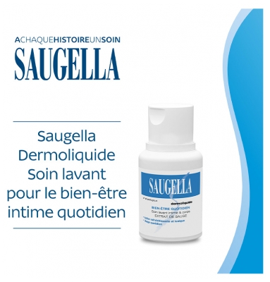 Saugella Dermoliquide Soin Lavant Intime 100 ml