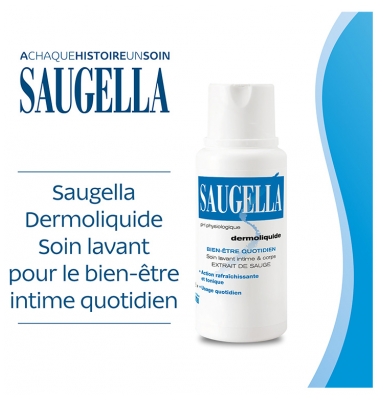 Saugella Dermoliquide Soin Lavant Intime 250 ml