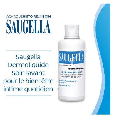 Saugella Dermoliquide Soin Lavant Intime 500 ml