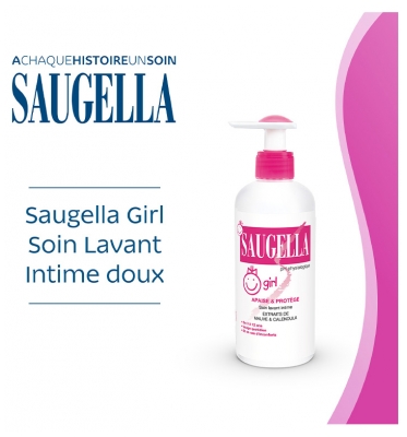 Saugella Girl Soin Lavant Intime dès 3 Ans 200 ml
