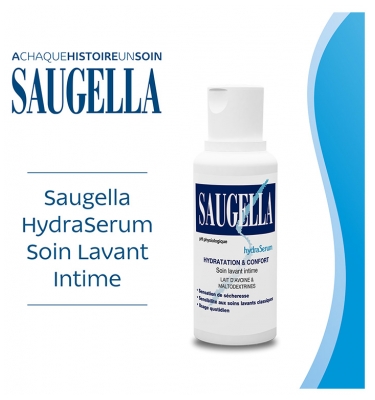 Saugella Hydraserum Soin Lavant Intime 200 ml