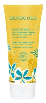 Berdoues Leite Sublime Corporal Monoï e Tiaré 200 ml