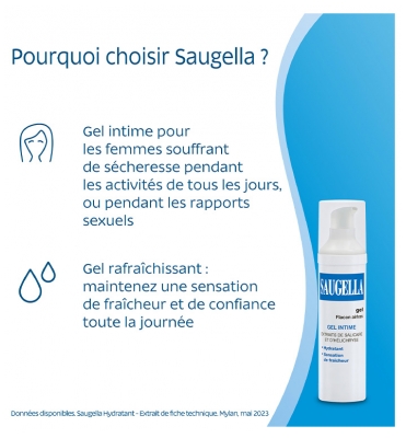 Saugella Gel Intime Hydratant 50 ml