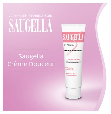 Saugella Crème Douceur Intime Hydratante 30 ml