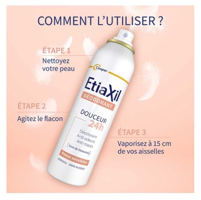 Etiaxil Déodorant Douceur 24H Aisselles 150 ml