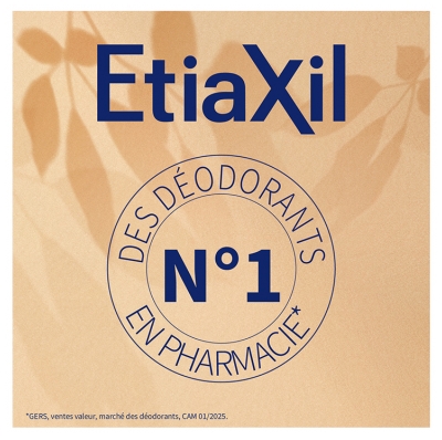Etiaxil Déodorant Anti-Transpirant Végétal 48H Thé Vert Bio Roll-on 50 ml