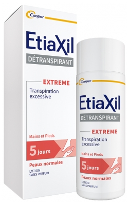 Etiaxil Excessive Feet Perspiration Treatment Normal Skin 100ml